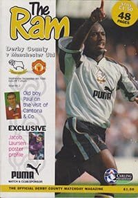 Derby County v Manchester United 04-Sep-1996