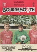 AFC Bournemouth v Manchester United 07-Jan-1984