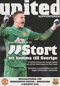 Manchester United v Barcelona 08-Aug-2012