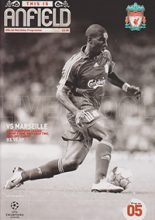 Liverpool v Olympique Marseille 03-Oct-2007