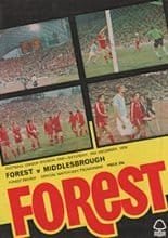 Nottingham Forest v Middlesbrough 15-Dec-1979