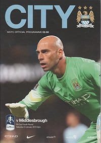 Manchester City v Middlesbrough 24-Jan-2015