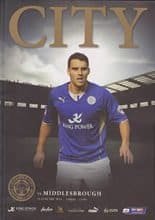 Leicester City v Middlesbrough 25-Jan-2014