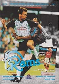 Derby County v Middlesbrough 31-Aug-1994