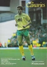 Norwich City v Millwall 19-Dec-1990