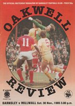 Barnsley v Millwall 30-Nov-1985