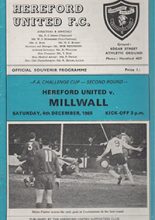 Hereford United v Millwall 04-Dec-1965