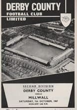 Derby County v Millwall 07-Oct-1967