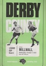Derby County v Millwall 07-Oct-1970