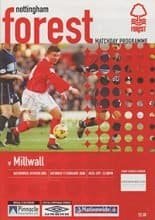 Nottingham Forest v Millwall 09-Feb-2002