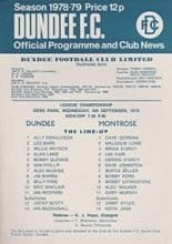 Dundee v Montrose 06-Sep-1978