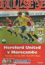 Hereford United v Morecambe 11-May-2006