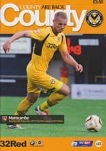 Newport County v Morecambe 14-Sep-2013