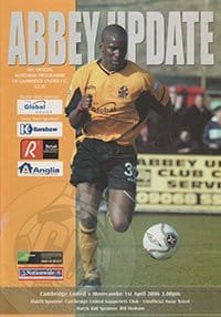 Cambridge United v Morecambe 01-Apr-2006