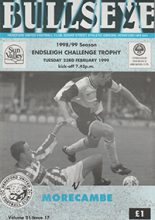 Hereford United v Morecambe 23-Feb-1999