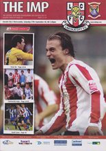Lincoln City v Morecambe 27-Sep-2008