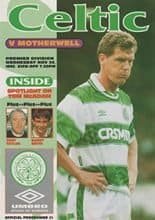 Glasgow Celtic v Motherwell 24-Nov-1993