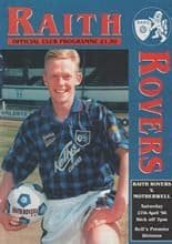 Raith Rovers v Motherwell 27-Apr-1996
