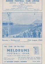 Dundee v Motherwell 28-Aug-1965
