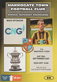 Harrogate Town v Nantwich Town 29-Sep-2007