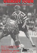 Grimsby Town v Newcastle United 15-Sep-1992