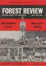 Nottingham Forest v Newcastle United 16-Jan-1971