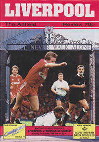 Liverpool v Newcastle United 01-Oct-1988