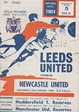 Leeds United v Newcastle United 23-Aug-1969