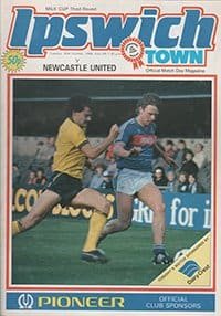 Ipswich Town v Newcastle United 30-Oct-1984