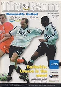 Derby County v Newcastle United 03-Apr-1999