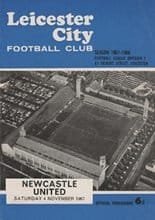 Leicester City v Newcastle United 04-Nov-1967