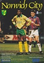 Norwich City v Newcastle United 04-Jan-1994