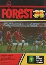 Nottingham Forest v Newcastle United 08-Feb-1986