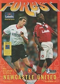 Nottingham Forest v Newcastle United 09-Dec-1996