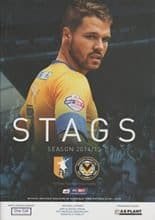 Mansfield Town v Newport County 19-Aug-2014