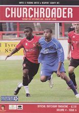 Hayes & Yeading United v Newport County 21-Sep-2010