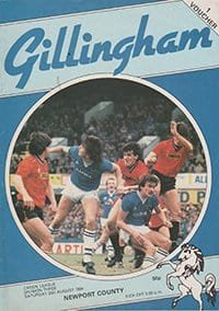 Gillingham v Newport County 25-Aug-1984