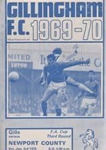 Gillingham v Newport County 03-Jan-1970