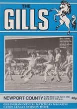 Gillingham v Newport County 05-May-1984
