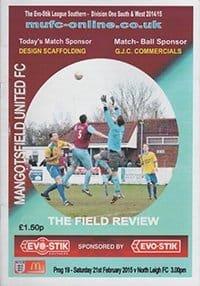 Mangotsfield United v North Leigh 21-Feb-2015