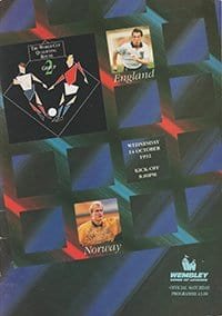 England v Norway 14-Oct-1992