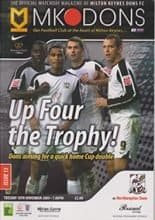 Milton Keynes Dons v Northampton Town 10-Nov-2009