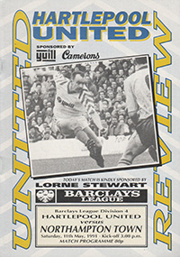 Hartlepool United v Northampton Town 11-May-1991