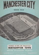 Manchester City v Northampton Town 21-Sep-1963