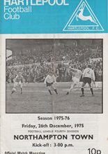 Hartlepool United v Northampton Town 26-Dec-1975