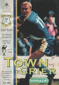 Leek Town v Northwich Victoria 01-May-1999