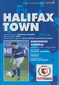 Halifax Town v Northwich Victoria 26-Feb-2005