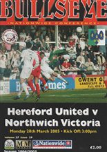 Hereford United v Northwich Victoria 28-Mar-2005