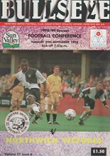 Hereford United v Northwich Victoria 29-Sep-1998