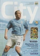Manchester City v Norwich City 01-Nov-2004